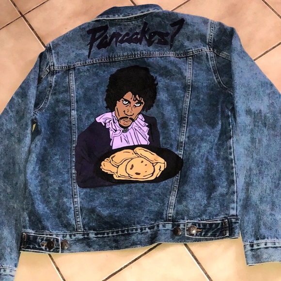 Custom Dave Chappelle Handpainted Denim 